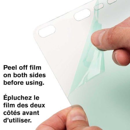 Sellstrom Clear Visor, 8 in Height, Anti-Fog Lens S35140